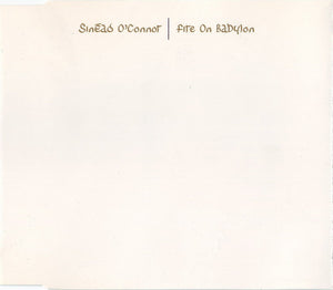 Sinéad O'Connor – Fire On Babylon CD