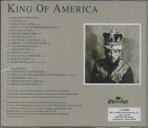 The Costello Show Featuring The Attractions And Confederates – King Of America CD