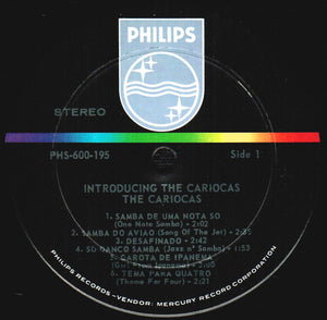 The Cariocas – Introducing The Cariocas vinyl LP