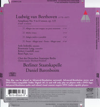 Beethoven*, Barenboim*, Isokoski*, Gambill*, Lang*, Pape*, Barenboim*, Berliner Staatskapelle* – Symphony No. 9 (DVD AUDIO)