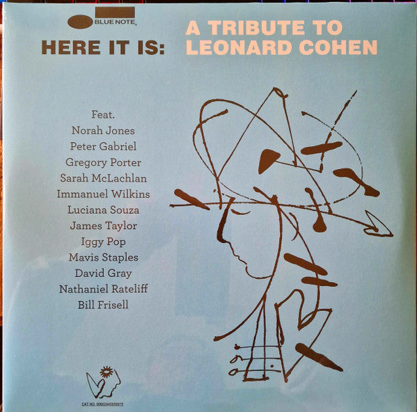 Various – Here It Is: A Tribute To Leonard Cohen vinyl LP (Blue Note)
