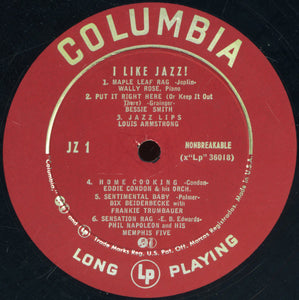 Various – I Like Jazz! vinyl LP