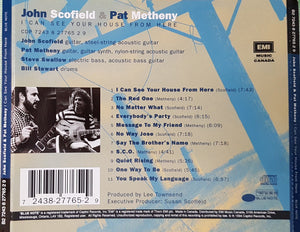 John Scofield & Pat Metheny – I Can See Your House From Here CD