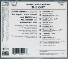 Gordon Brisker Quintet – The Gift (CD)