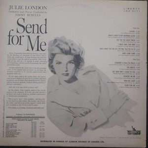 Julie London – Send For Me vinyl LP