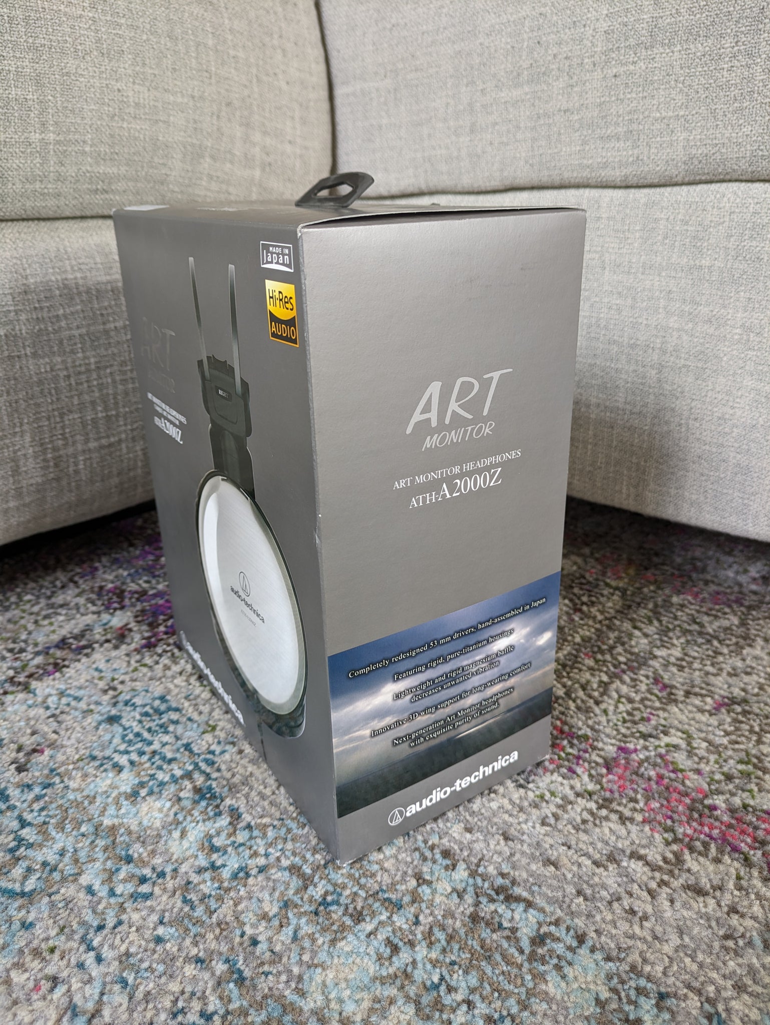 Audio Technica ATH-A2000Z Art Monitor closed-back dynamic