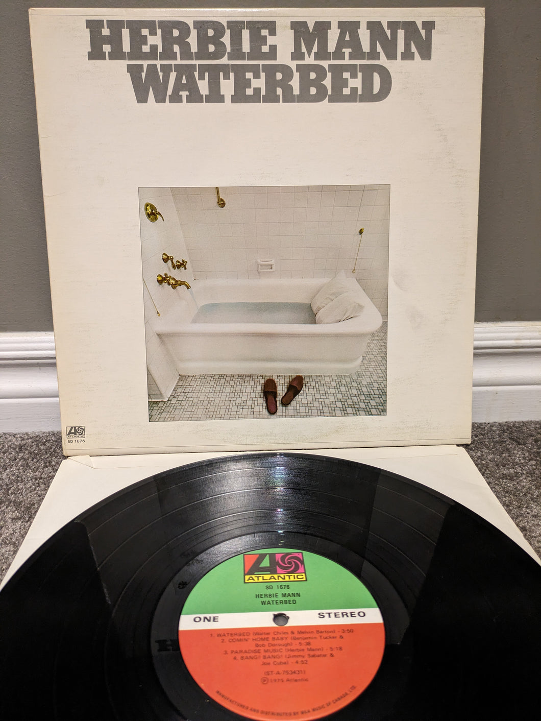 Herbie Mann – Waterbed vinyl LP