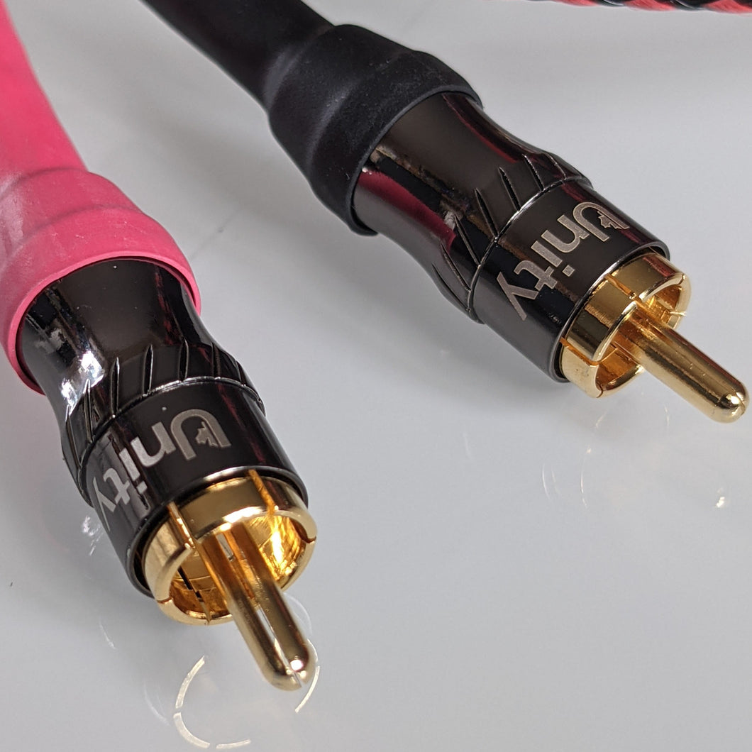 Unity Audio rca plug, one pair