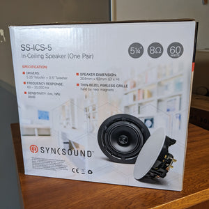 Sync Sound In-Ceiling Speaker 5.25"