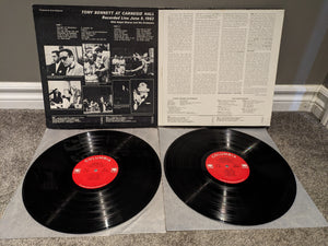 Tony Bennett – At Carnegie Hall enregistré en direct vinyle 2LP (Columbia)