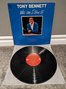 Tony Bennett – Qui puis-je me tourner vers le vinyle LP (Columbia) MONO