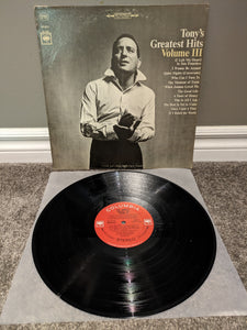 Tony Bennett – Tony's Greatest Hits Volume III vinyl LP (Columbia)
