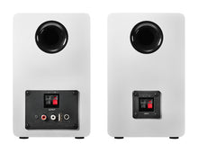 Audio Technica AT-SP3X Powered Bookshelf Speakers, white