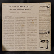 The Dave Brubeck Quartet – Jazz Goes To Junior College LP