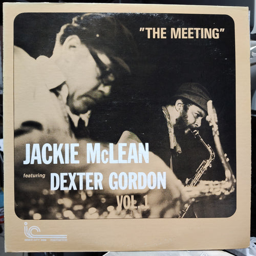 Jackie McLean Featuring Dexter Gordon – The Meeting Vol. 1 LP