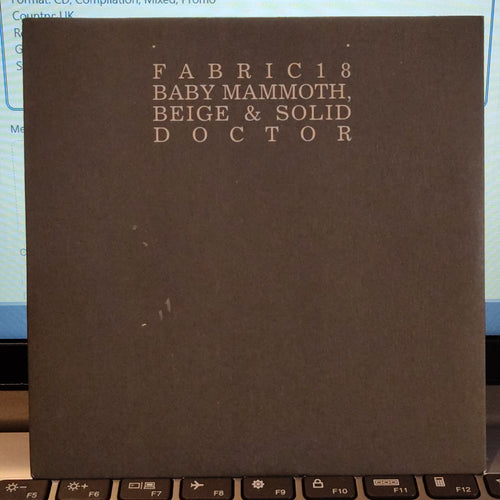 Fabric 18 - Baby Mammoth, Beige & Solid Doctor CD