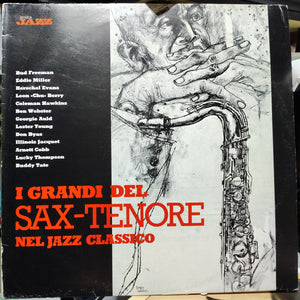 Various – I Grandi Del Sax-Tenore Nel Jazz Classico LP