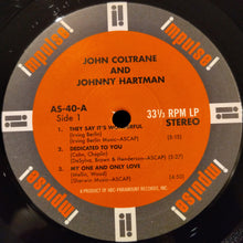 John Coltrane And Johnny Hartman LP (Impulse)