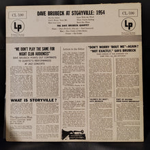 The Dave Brubeck Quartet – Dave Brubeck At Storyville: 1954 LP