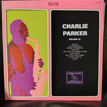 Charlie Parker – Charlie Parker Volume IV LP