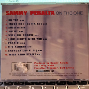 Sammy Peralta – On The One CD