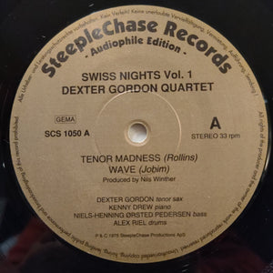 Dexter Gordon Quartet – Swiss Nights Vol. 1 LP (Steeplechase)