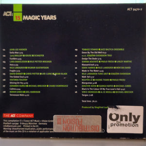 Various – ACT: 15 Magic Years 1992-2007 CD