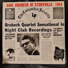 The Dave Brubeck Quartet – Dave Brubeck At Storyville: 1954 LP