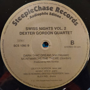 Dexter Gordon Quartet – Swiss Nights Vol. 2 LP (Steeplechase)