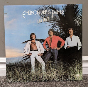 Emerson, Lake &amp; Palmer – LP vinyle Love Beach (Atlantique)