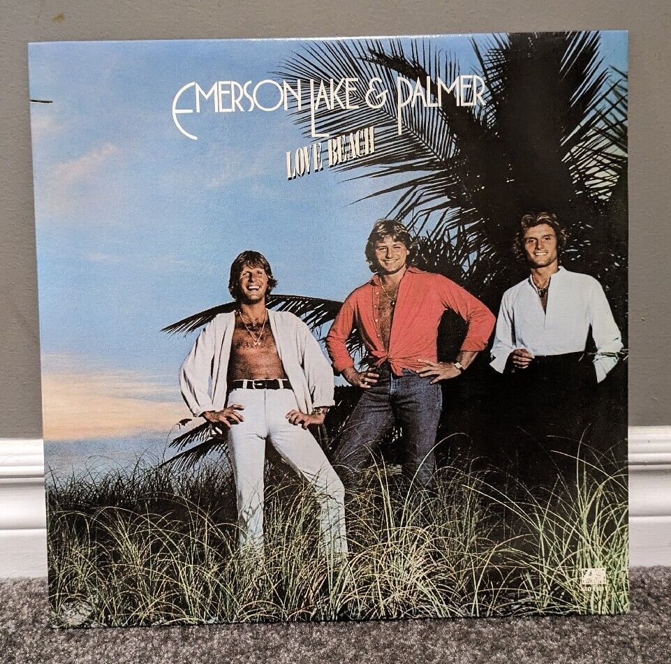 Emerson, Lake & Palmer – LP vinyle Love Beach (Atlantique)