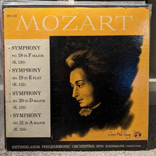 Mozart, Netherlands Philharmonic Otto Ackermann ‎– Mozart Symphonies vinyl LP