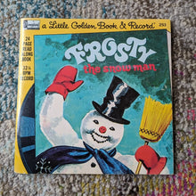 Disney - Frosty the Snowman (7") (1951) Vinyl • Christmas Holiday, Golden Book