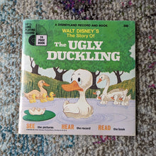 Walt Disney's The Story Of The Ugly Duckling - 7" with read-along book