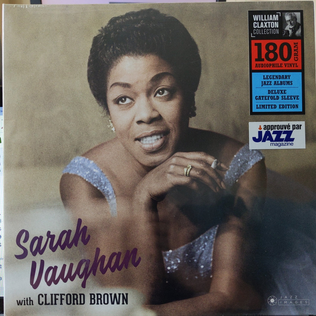 Sarah Vaughan with Clifford Brown LP (Jazz Images - Claxton)