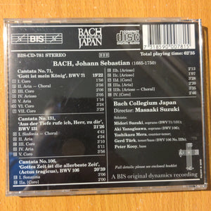 JS Bach · Cantates – Bach Collegium Japan, Suzuki Vol. 2 CD (BRI)