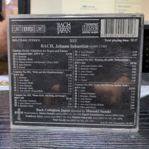J. S. Bach · Cantatas – Bach Collegium Japan, Suzuki Vol. 5 CD (BIS)