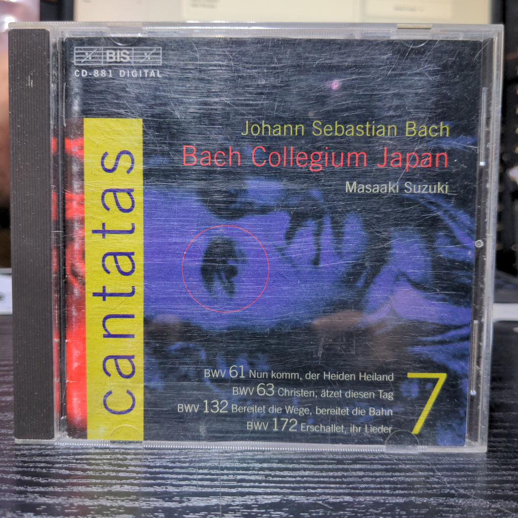 J. S. Bach · Cantatas – Bach Collegium Japan, Suzuki Vol. 7 CD (BIS)