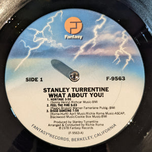 Stanley Turrentine – What About You! LP (Fantasy)