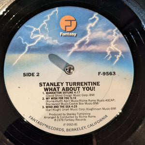 Stanley Turrentine – What About You! LP (Fantasy)