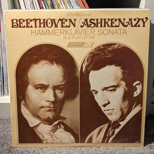 Beethoven, Ashkenazy ‎– Hammerklavier Sonata In B Flat Op. 106 LP (London)
