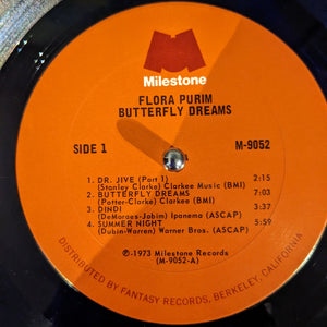 Flora Purim ‎– Butterfly Dreams LP (Milestone)