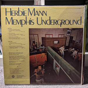 Herbie Mann ‎– Memphis Underground LP (Atlantic)