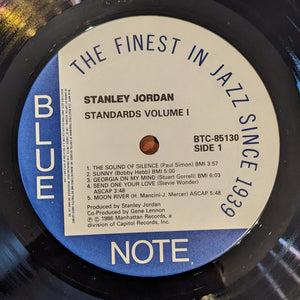 Stanley Jordan ‎– Standards Volume 1 LP (Blue Note)